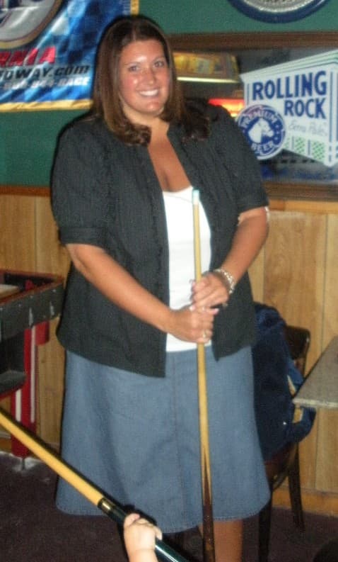 Michele before bariatric surgery